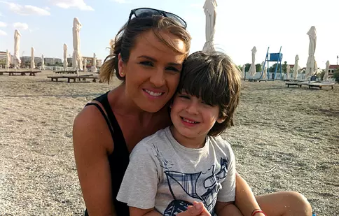 Diana Munteanu Niculescu, vacanţă la Mamaia