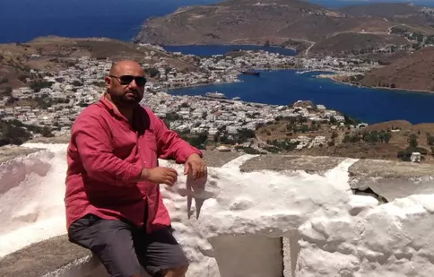 Chef Scărlătescu a gătit pe o insulă pustie din Grecia