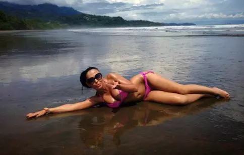 FOTO. Andreea Mantea îşi petrece vacanţa în Costa Rica