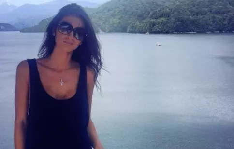 Geanina Ilieş a fugit de caniculă pe Transfăgărăşan