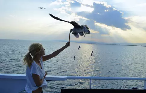 FOTO. Lavinia Petrea, vacanţă în paradisul grecesc