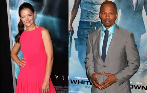 Katie Holmes s-a cuplat cu Jamie Foxx