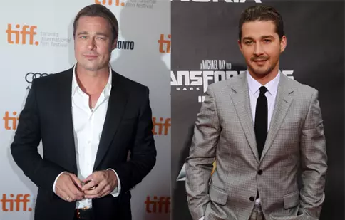 Brad Pitt nu se înţelege bine cu Shia LaBeouf
