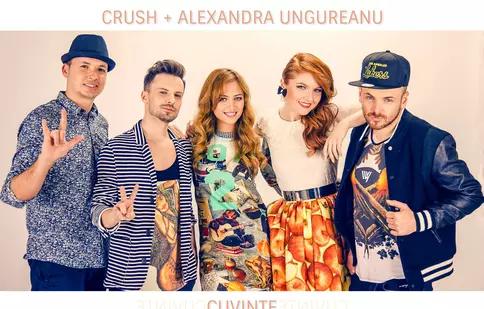 Crush şi Alexandra Ungureanu au lansat videoclipul “Cuvinte” 