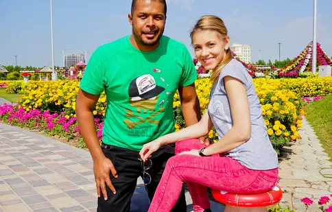 Cabral şi Andreea Ibacka au fost impresionaţi de Dubai şi Abu Dhabi