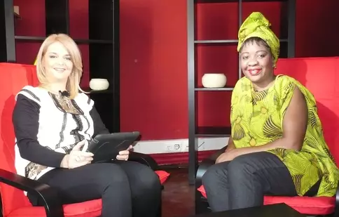 Iuliana Marciuc, de vorbă cu Mbela Nzuzi la „Destine ca-n filme”