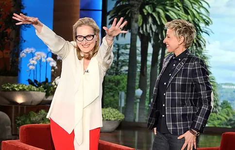 Meryl Streep a făcut show în emisiunea lui Ellen DeGeneres