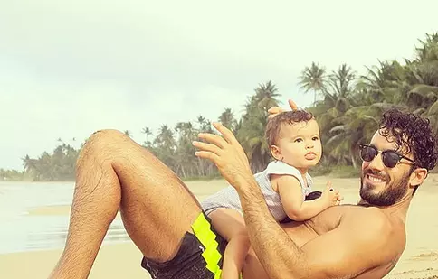 Aaron Diaz, sexy pe plajele din Puerto Rico