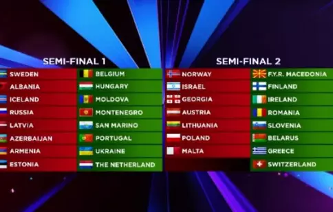 EUROVISION: România participă în partea a doua a celei de-a doua semifinale