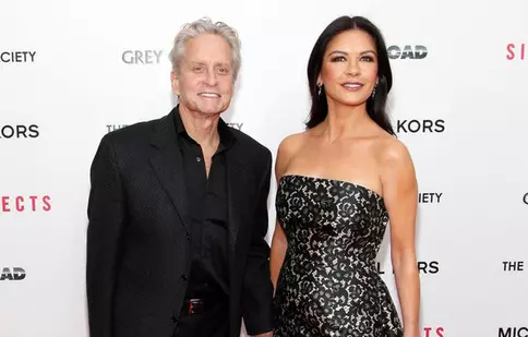 Michael Douglas şi Catherine Zeta-Jones s-au împăcat