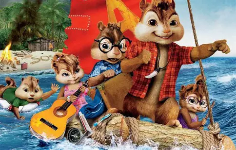 Alvin şi veveriţele: Naufragiaţi