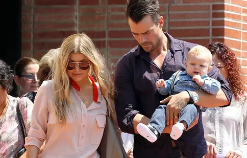 Fiul lui Fergie a început să vorbească