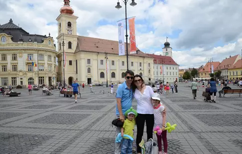 Mihai Găinuşă petrece Paştele în oraşul natal, Sibiu