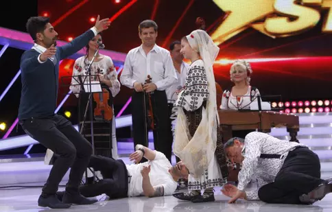 Juraţii "Next Star" au căzut din picioare pe platourile de filmare