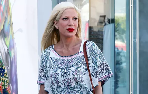 Tori Spelling a ajuns iar la spital