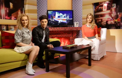 Dima Trofim şi Alexia Talavutis, invitaţii Monicăi Dascălu la ProTV Internaţional