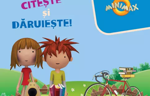Minimax dă startul campaniei „Citeşte şi dăruieşte!”