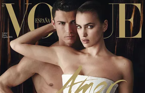 Cristiano Ronaldo apare gol alături de iubita sa, Irina Shayk