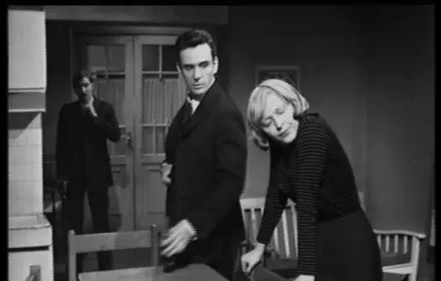 Leopoldina Bălănuţă şi Octavian Cotescu în „Moartea unui comis voiajor”, la TVR 2