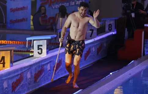 Doru Todoruț de la Deepcentral sare accidentat, la “Splash! Vedete la apă”