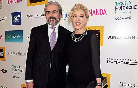 Edith Gonzalez şi soţul ei au fost atacaţi într-un magazin 