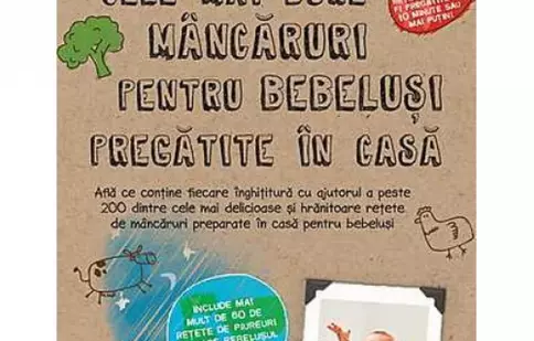 „Cele mai bune mâncăruri pentru bebeluși”, în oferta editurii Rao