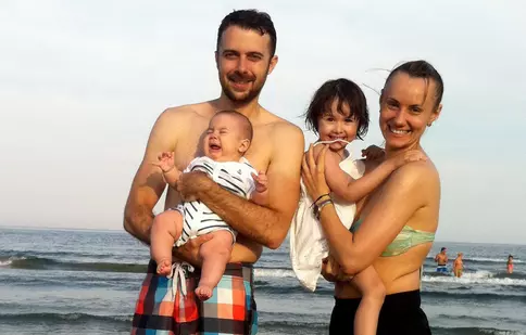 Oana Ioniţă, prima vacanţă cu „Burduşel”     