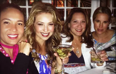 Cum şi-a serbat Thalia ziua de naştere