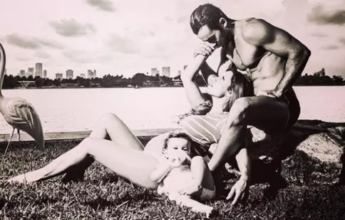 Lola Ponce şi Aaron Diaz mai au o fetiţă