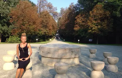 FOTO: Octavia Geamănu a revăzut în weekend locurile copilăriei