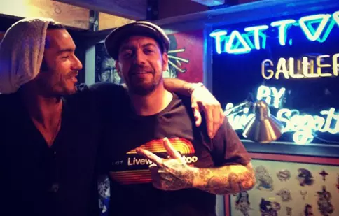 Aaron Diaz şi-a tatuat numele fetiţei sale, Regina