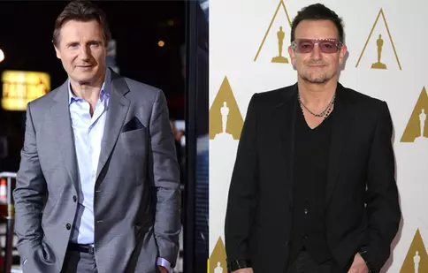 Liam Neeson și Bono parteneri la un scenariu