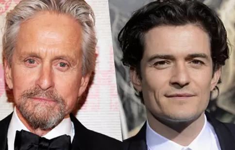 Michael Douglas și Orlando Bloom fac echipă cu Noomi Rapace