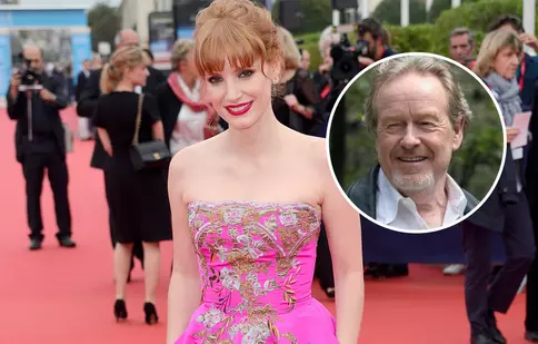 Ridley Scott, sedus de Jessica Chastain?