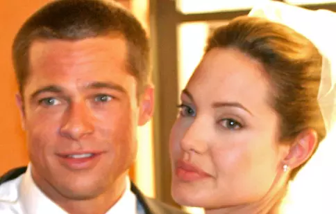 Primele fotografii cu Angelina Jolie în rochie de mireasă