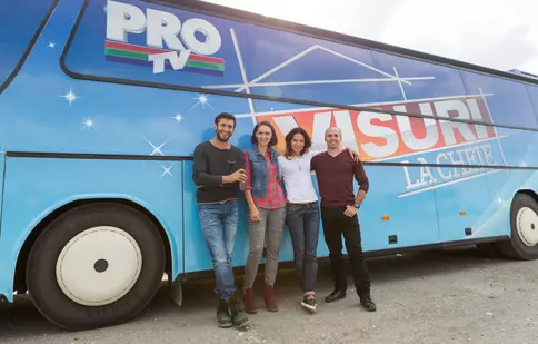 Caravana emisiunii "Visuri la Cheie" (Pro TV) a pornit la drum
