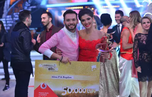 FOTO: Alina Pușcaș și Bogdan Boantă, câștigătorii „Dansează printre stele”