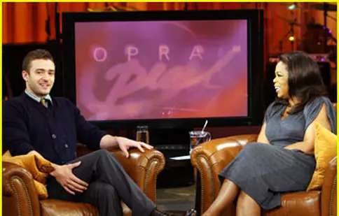 Justin Timberlake i se confesează lui Oprah, pe 24 noiembrie, la TLC