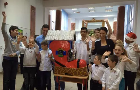 Geanina Ilieș și Daniel Osmanovici au creat Ghetuța lui Moș Nicolae