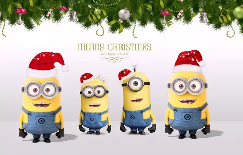 Primiți cu colindul? Minionii sunt gata!