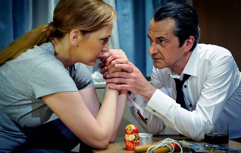 Ozana Oancea și Ionel Mihăilescu - în teleplay-ul „Vinovatul” - luni, la TVR 2