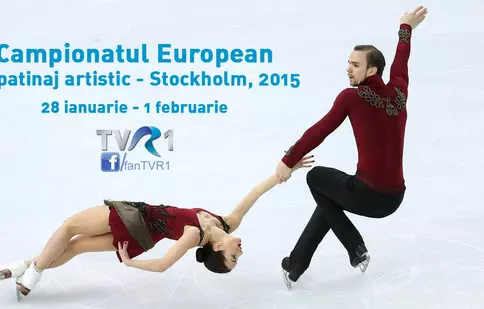 TVR transmite Campionatul European de Patinaj Artistic de la Stockholm