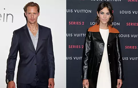 Alexander Skarsgard și Alexa Chung formează un cuplu?
