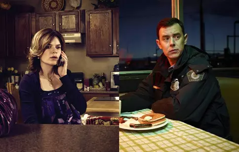 Betsy Brandt („Breaking Bad”) şi Colin Hanks („Fargo”), colegi de serial