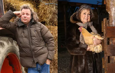 Dan Helciug și Mioara Velicu se pun pe treabă la „Ferma vedetelor”