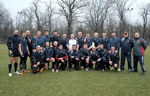 FOTO| Maestrul Horia Vîrlan i-a surprins pe jucătorii naţionalei de rugby