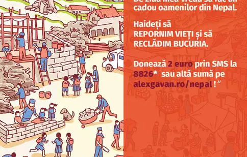 Alpinistul Alex Găvan a lansat campania „Bucurie pentru Nepal”