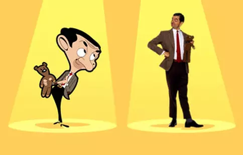 Mr. Bean vine la Boomerang