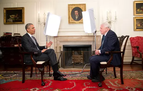 Sir David Attenborough de vorbă cu Barack Obama, duminică, la BBC Earth