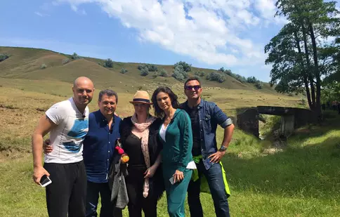 Ramona Bădescu, Oana Lis, Daniel Buzdugan și Mihai Mitoșeru, la „Poftiți..”